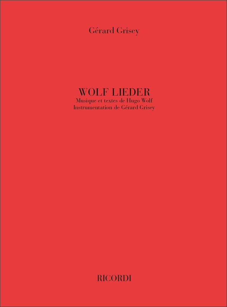 Wolf Lieder